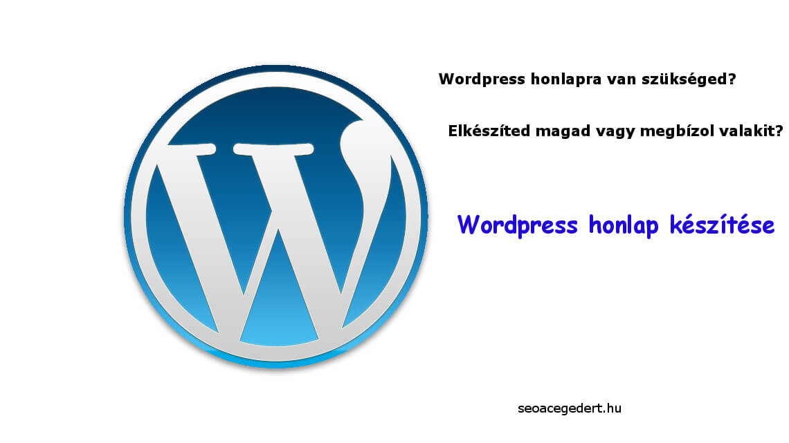 WordPress honlap készítése